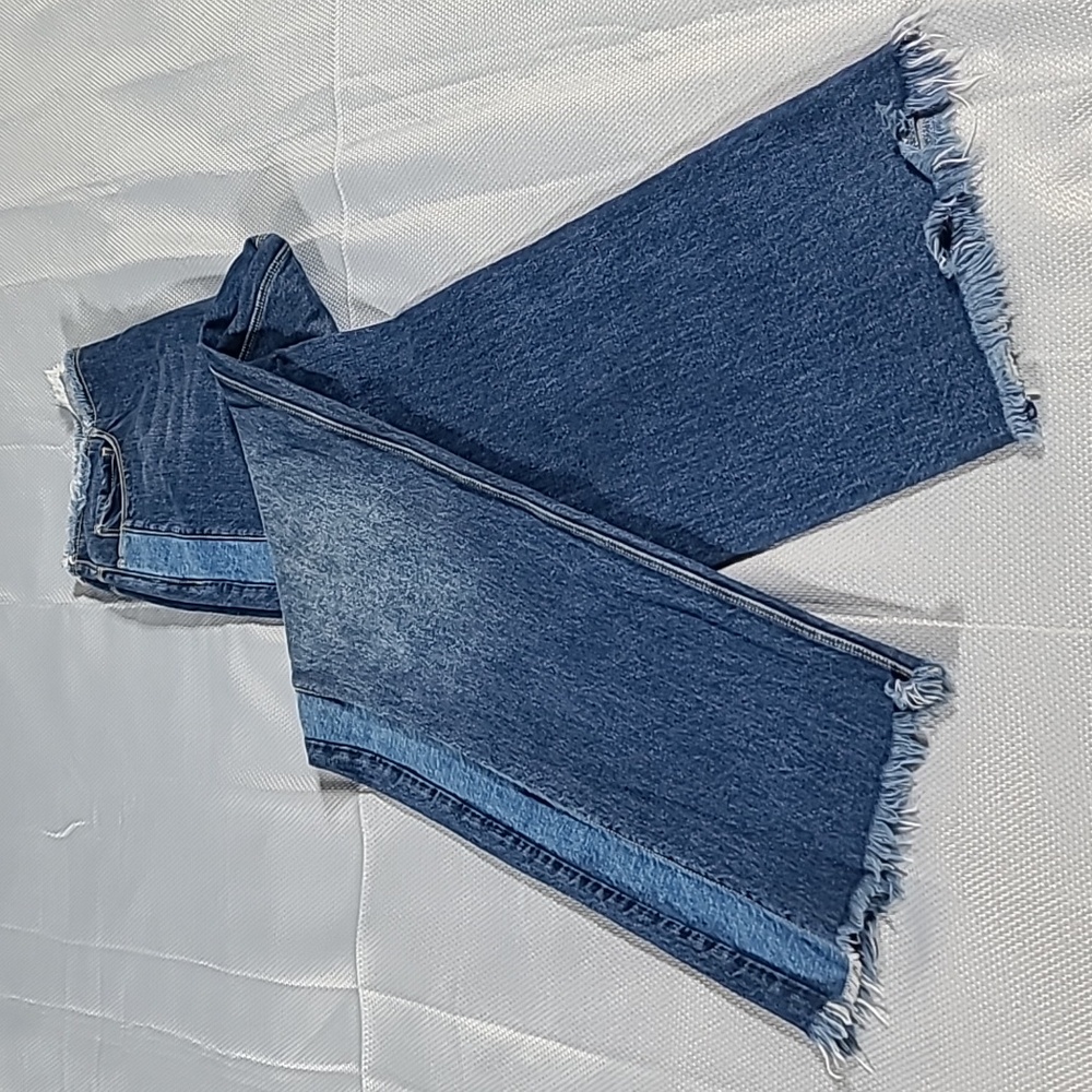 La Vie Rebecca Taylor Raw Edge Raw Hem Jeans Sz 31